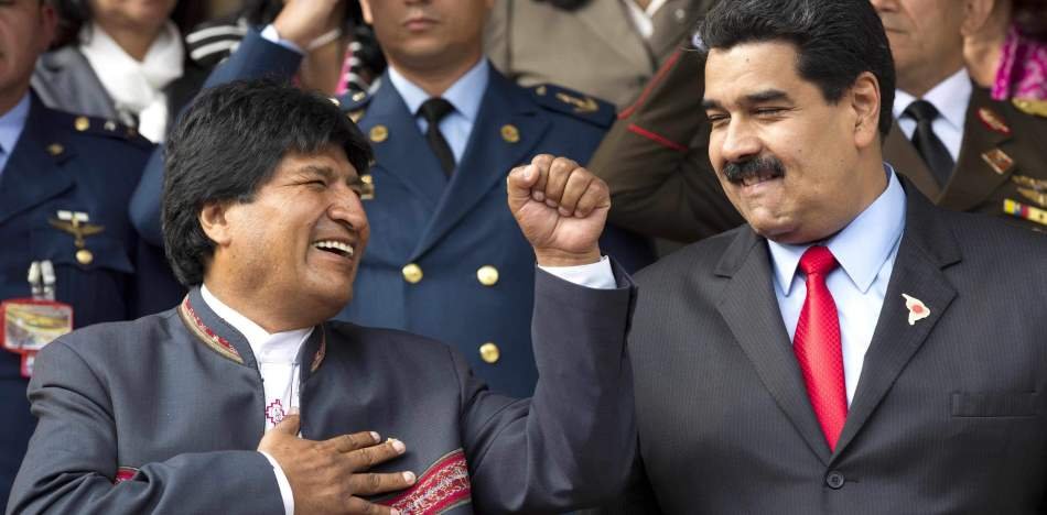 evo morales maduro
